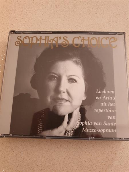 Grote foto 2cd sophia choice sophia van sante muziek en instrumenten cds minidisks cassettes