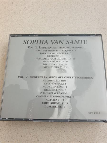 Grote foto 2cd sophia choice sophia van sante muziek en instrumenten cds minidisks cassettes