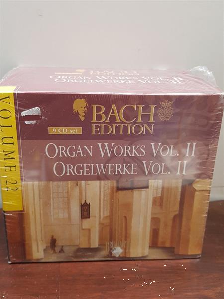 Grote foto 9cd set bach edition organ works vol ii muziek en instrumenten cds minidisks cassettes