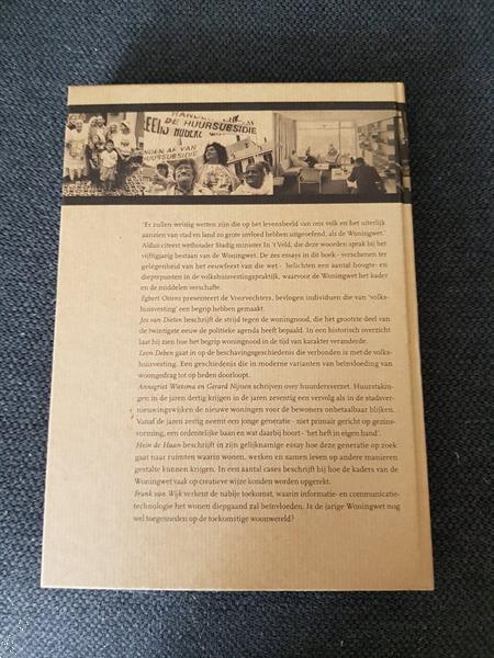 Grote foto 100 jaar woningwet stedelijke woningdienst amsterdam boeken overige boeken