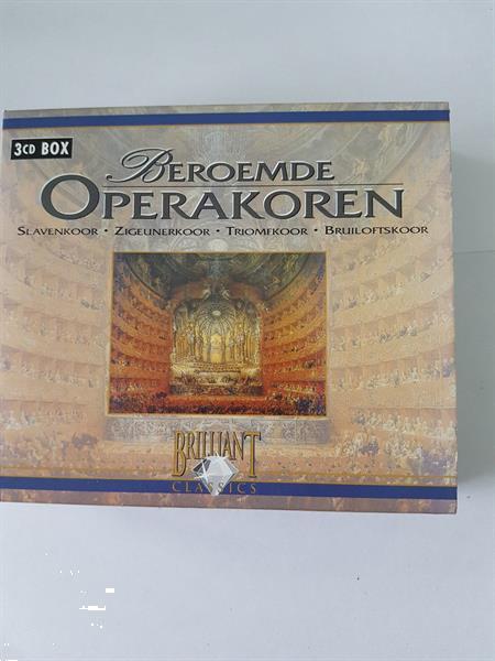 Grote foto 3 cdbox beroemde opera koren muziek en instrumenten cds minidisks cassettes