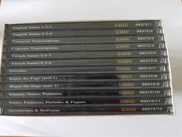 Grote foto 12 cd bach edition keyboard works vol ii klavierwerke vol ii muziek en instrumenten cds minidisks cassettes