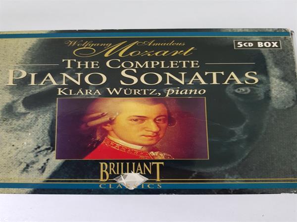 Grote foto 5cd box mozart the complete piano sonates klara wurtz muziek en instrumenten cds minidisks cassettes