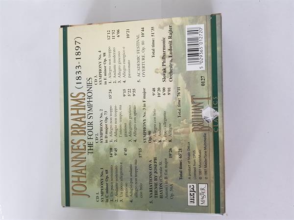Grote foto 3 cd box brahms the complete symphonies muziek en instrumenten cds minidisks cassettes