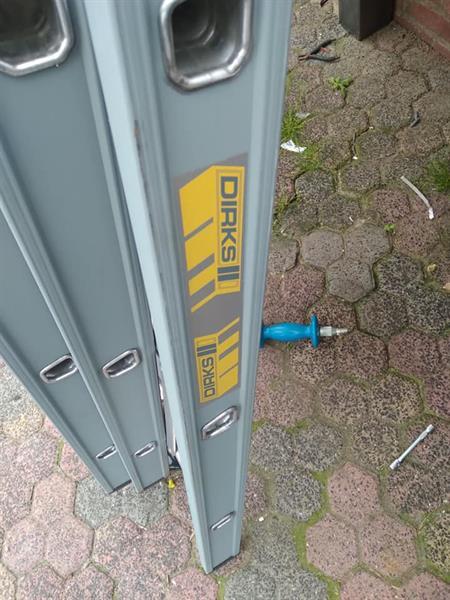 Grote foto dirks ladder 3x9 sporten doe het zelf en verbouw ladders en trappen