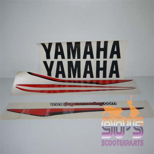 Grote foto stickerset yamaha aerox jaguar motoren overige accessoires