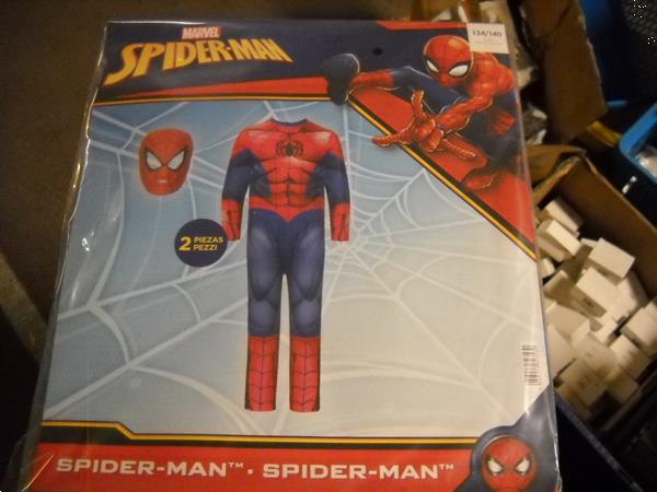Grote foto luxe verkleedpak spiderman 2 delig maat 134 140 kinderen en baby overige