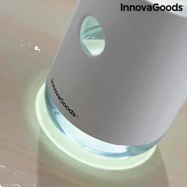 Grote foto oplaadbare ultrasonische bevochtiger vaupure innovagoods doe het zelf en verbouw sanitair