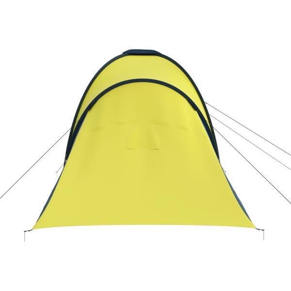 Grote foto vidaxl tent 6 persoons blauw en geel caravans en kamperen kampeertoebehoren