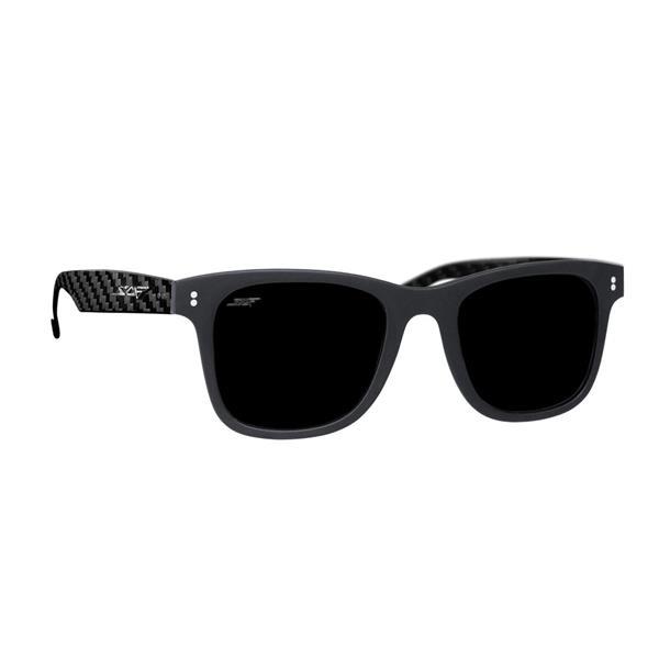 Grote foto classic real carbon fiber sunglasses polarized lens ace kleding dames sieraden