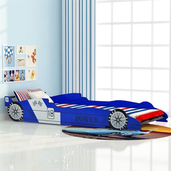 Grote foto kinderbed raceauto blauw 90x200 cm erotiek sextoys