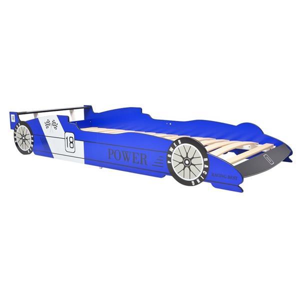 Grote foto kinderbed raceauto blauw 90x200 cm erotiek sextoys