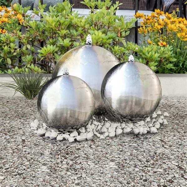 Grote foto 3 delige fonteinbollenset met led roestvrij staal erotiek bondage artikelen
