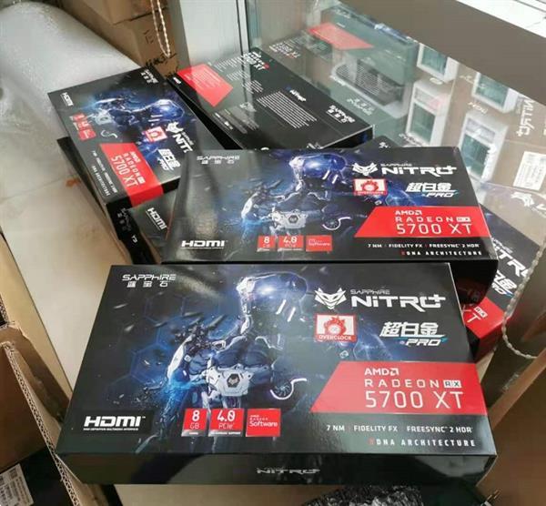 Grote foto sapphire nitrorx 5700 xt 8gb graphics card spelcomputers games overige