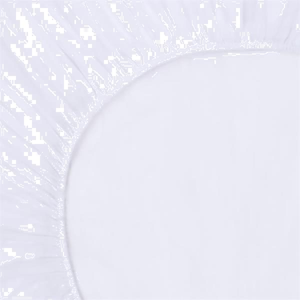 Grote foto vidaxl hoeslakens 2 st waterdicht 140x200 cm katoen wit huis en inrichting bedden