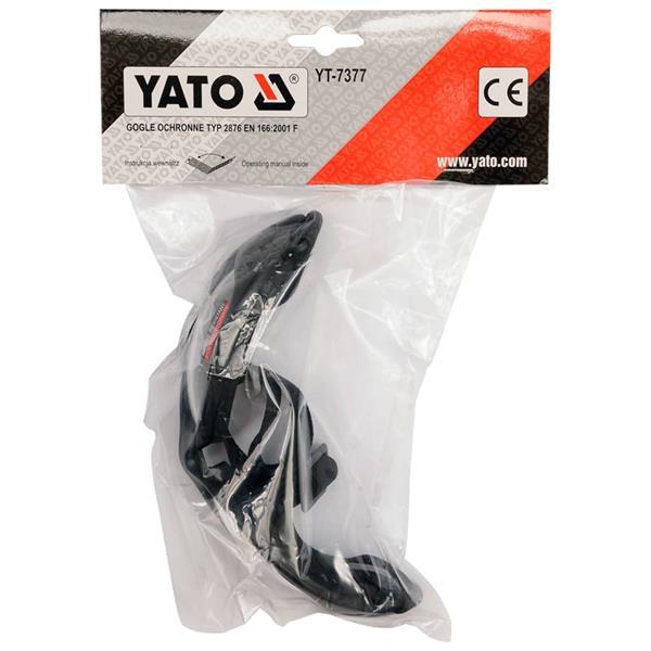 Grote foto yato veiligheidsbril helder doe het zelf en verbouw materialen en producten