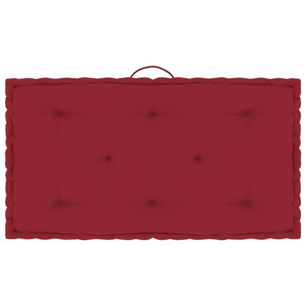 Grote foto vidaxl coussins de plancher de palette 5 pcs rouge bordeaux huis en inrichting woningdecoratie