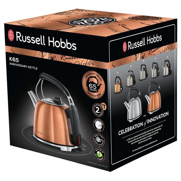 Grote foto russell hobbs bouilloire k65 anniversary 2400 w 1 2 l cuivre witgoed en apparatuur keukenmachines