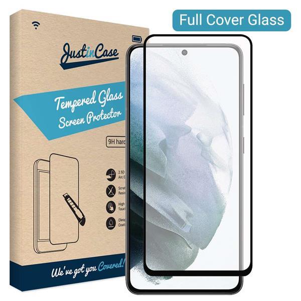 Grote foto just in case samsung galaxy s21 full cover tempered glass telecommunicatie samsung