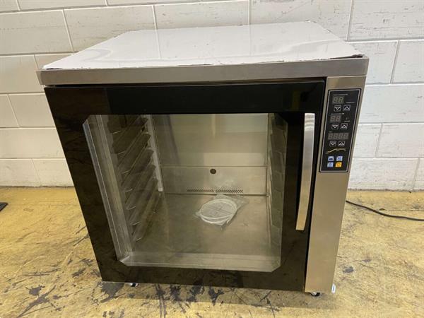 Grote foto rvs verrijdbare rijskast 8 x 60 40 cm 230v bakkerij horeca diversen overige diversen