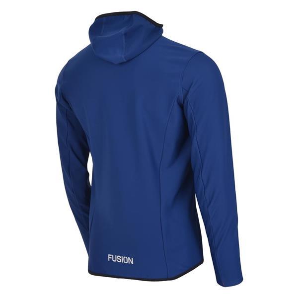 Grote foto fusion recharge hoodie night blue heren size m kleding heren sportkleding