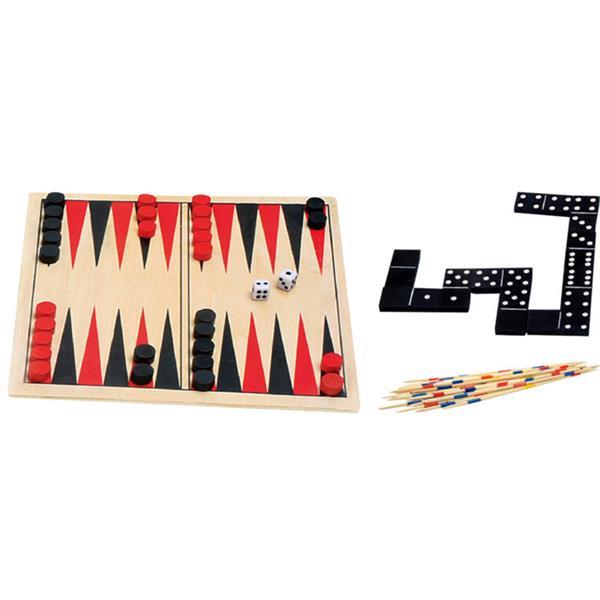 Grote foto houten spellendoos 4 in 1 kinderen en baby puzzels