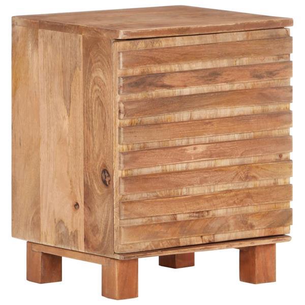 Grote foto vidaxl table de chevet 40x35x51 cm bois de manguier solide huis en inrichting complete slaapkamers