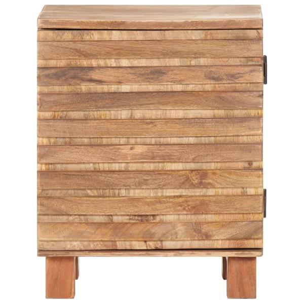 Grote foto vidaxl table de chevet 40x35x51 cm bois de manguier solide huis en inrichting complete slaapkamers