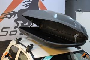 Grote foto dakkoffer skibox bagagebox sport 540ltr 210cm auto onderdelen dakdragers en skiboxen