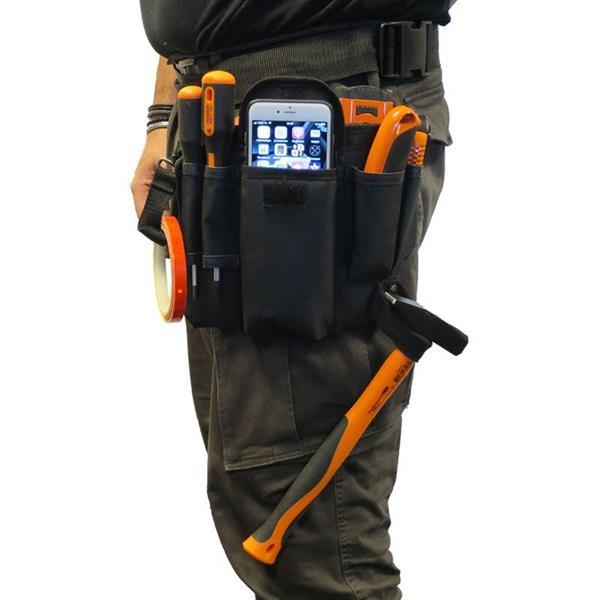 Grote foto toolpack gereedschapsgordel met telefoonhouder auto onderdelen auto gereedschap