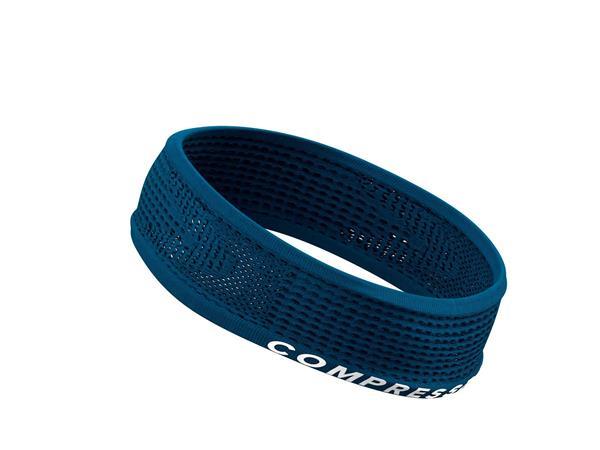 Grote foto compressport thin headband blue lolite per stuk sport en fitness loopsport en atletiek
