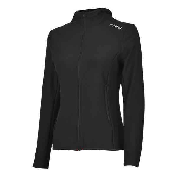 Grote foto fusion recharge hoodie black dames size s kleding dames sportkleding