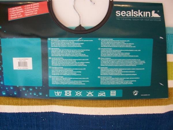 Grote foto sealskin badmat 90x60cm witgoed en apparatuur algemeen