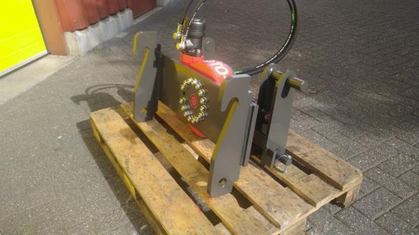 Grote foto quick hitch adapter roto drive passend aan weidemann shovels doe het zelf en verbouw aanbouwdelen