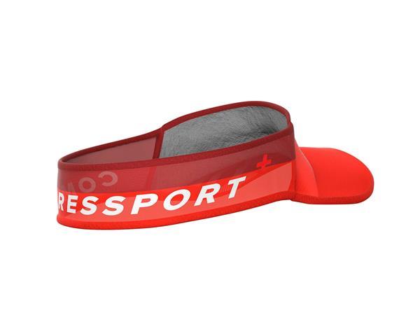 Grote foto compressport visor ultralight red per stuk sport en fitness loopsport en atletiek