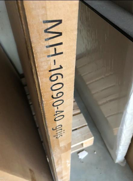 Grote foto douchebak anti slip stone grijs mat 1600x900 doe het zelf en verbouw sanitair