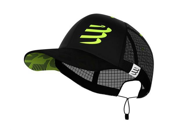 Grote foto compressport racing trucker cap black per stuk sport en fitness fietsen en wielrennen
