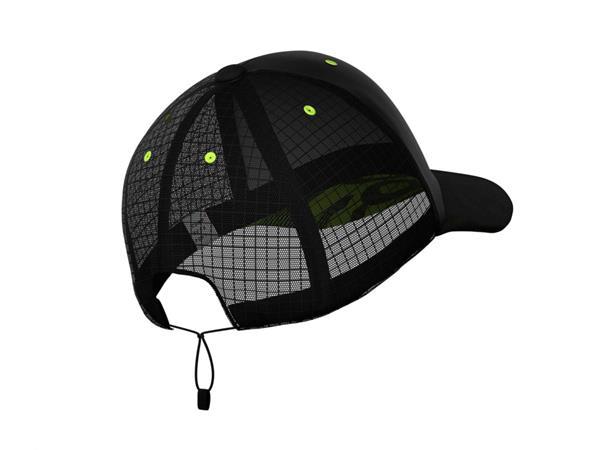 Grote foto compressport racing trucker cap black per stuk sport en fitness fietsen en wielrennen