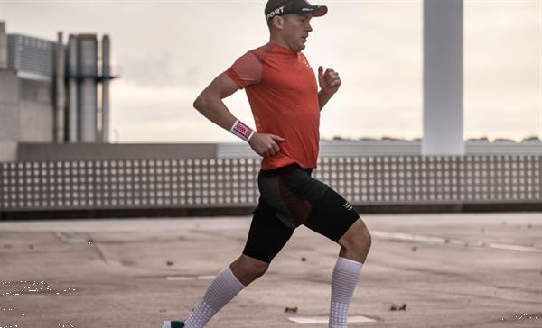 Grote foto compressport racing trucker cap black per stuk sport en fitness fietsen en wielrennen