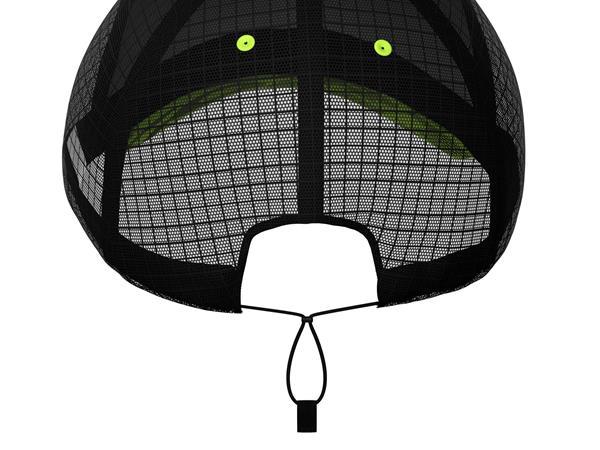 Grote foto compressport racing trucker cap black per stuk sport en fitness fietsen en wielrennen