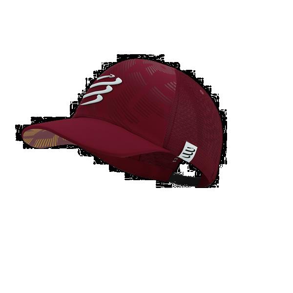 Grote foto compressport trucker cap zinfandel per stuk sport en fitness loopsport en atletiek