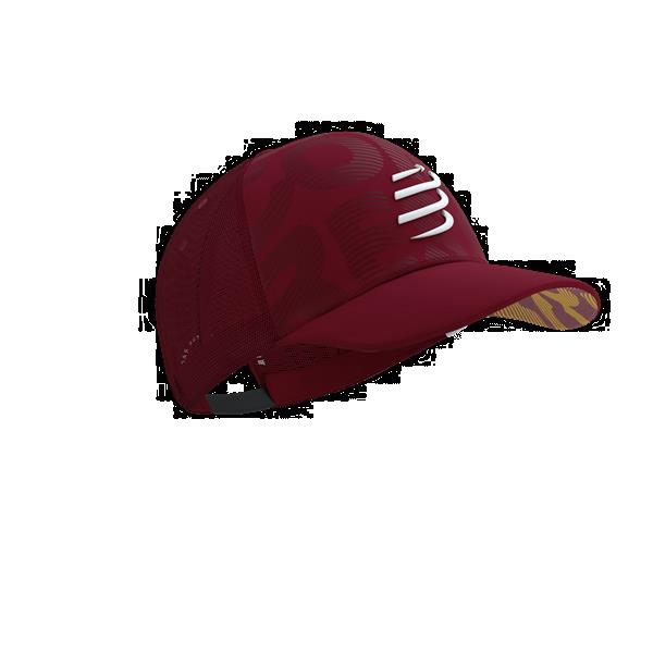 Grote foto compressport trucker cap zinfandel per stuk sport en fitness loopsport en atletiek