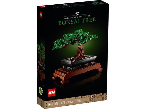 Grote foto lego creator expert 10281 bonsai boompje kinderen en baby duplo en lego