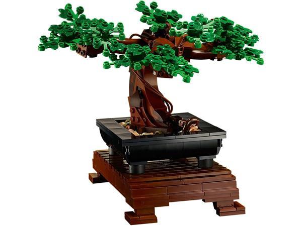 Grote foto lego creator expert 10281 bonsai boompje kinderen en baby duplo en lego