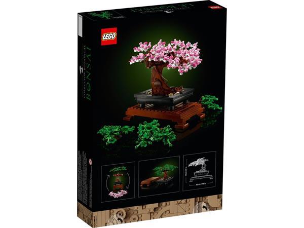 Grote foto lego creator expert 10281 bonsai boompje kinderen en baby duplo en lego