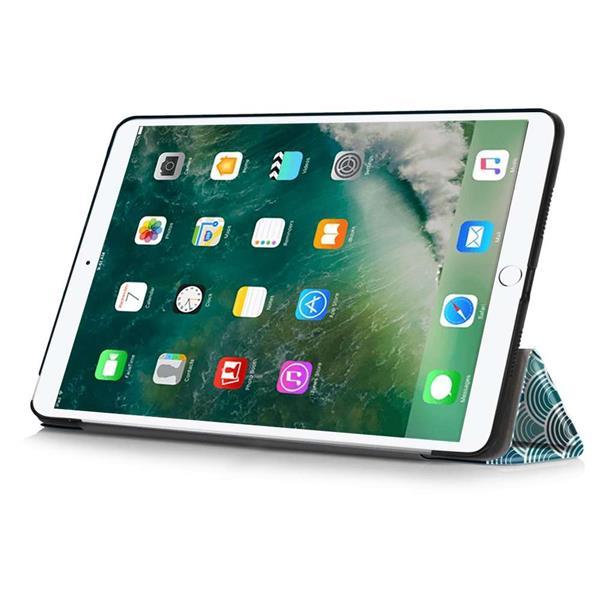 Grote foto apple ipad pro 10.5 2017 smart tri fold case geomatric f computers en software tablets apple ipad