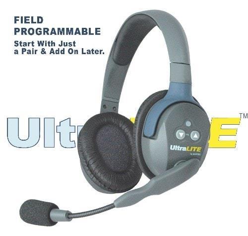 Grote foto eartec ultralite uldm hd double ear headphones master audio tv en foto algemeen