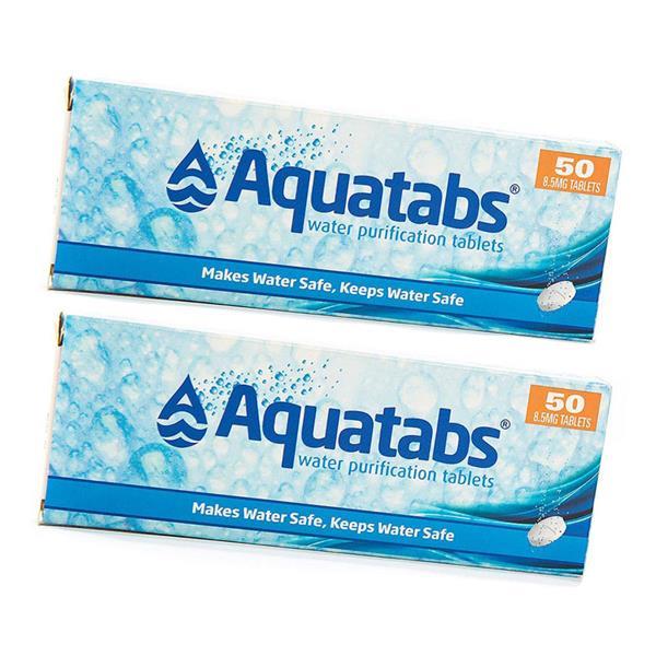 Grote foto aquatabs waterzuiveringstabletten twinpack 100 tabletten vo caravans en kamperen overige caravans en kamperen