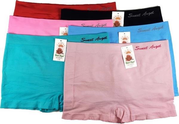 Grote foto dames boxers sweet angel hoog model 6 pack color l xl kleding heren ondergoed
