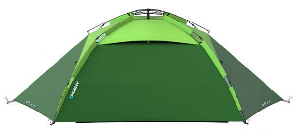 Grote foto tent compact outdoor beasy 3 persoons polyester groen caravans en kamperen tenten